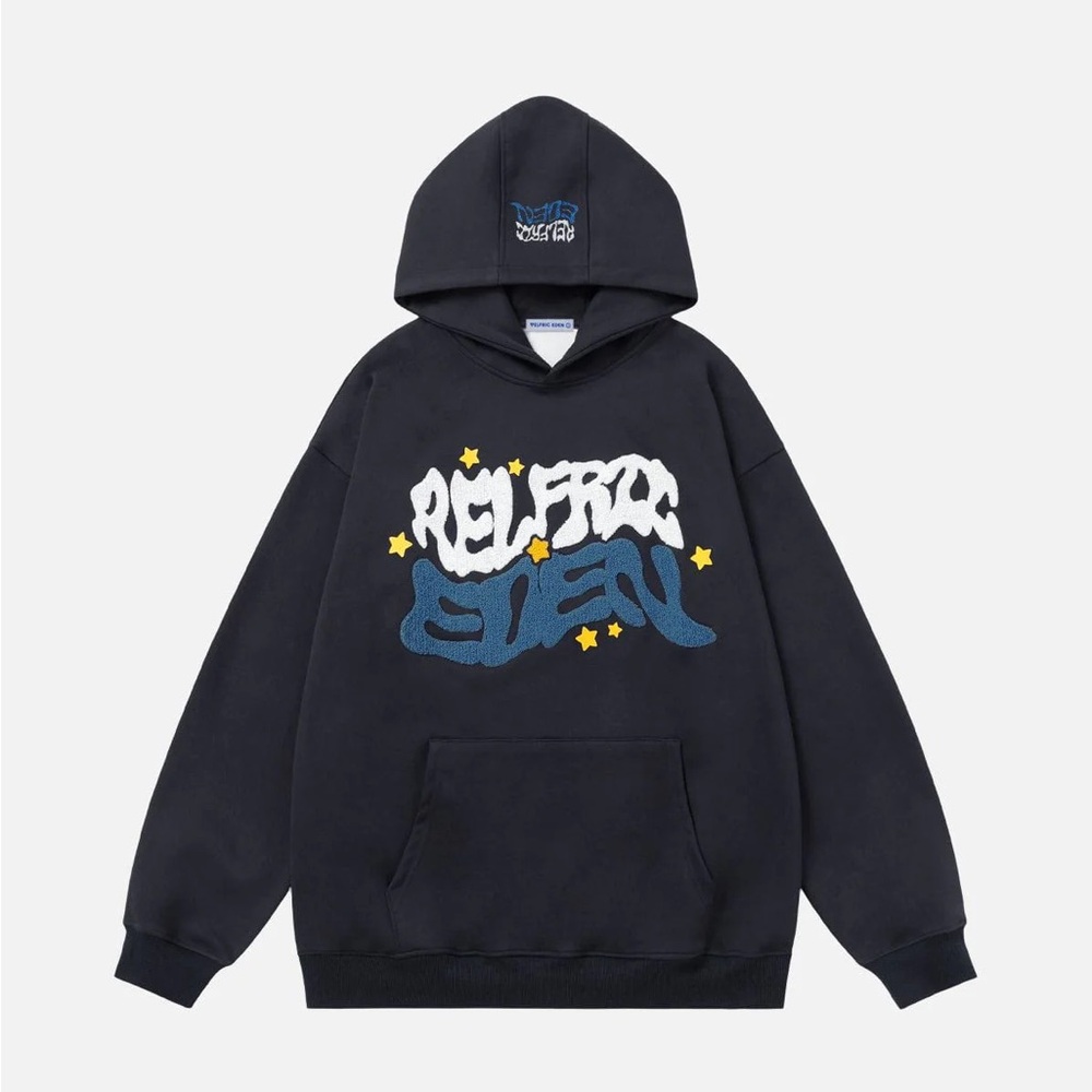 Women’s Blue Graphic Hoodie